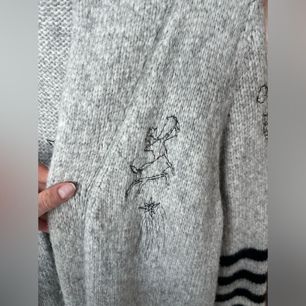 MOTHER The Hip Cardigan in Map Of Stars - Picture 8 of 16